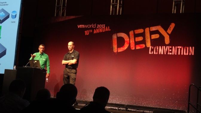 Doug and Anton being proud of the new Veeam B&R v7